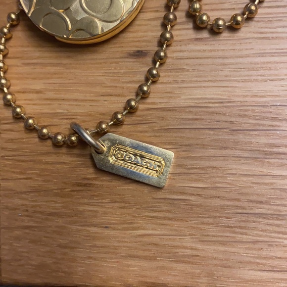 Coach necklace with locker photo crystal - Picture 2 of 6